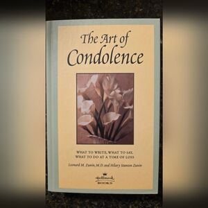 💥4 for $25💥 Hallmark Books - The Art Of Condolence
